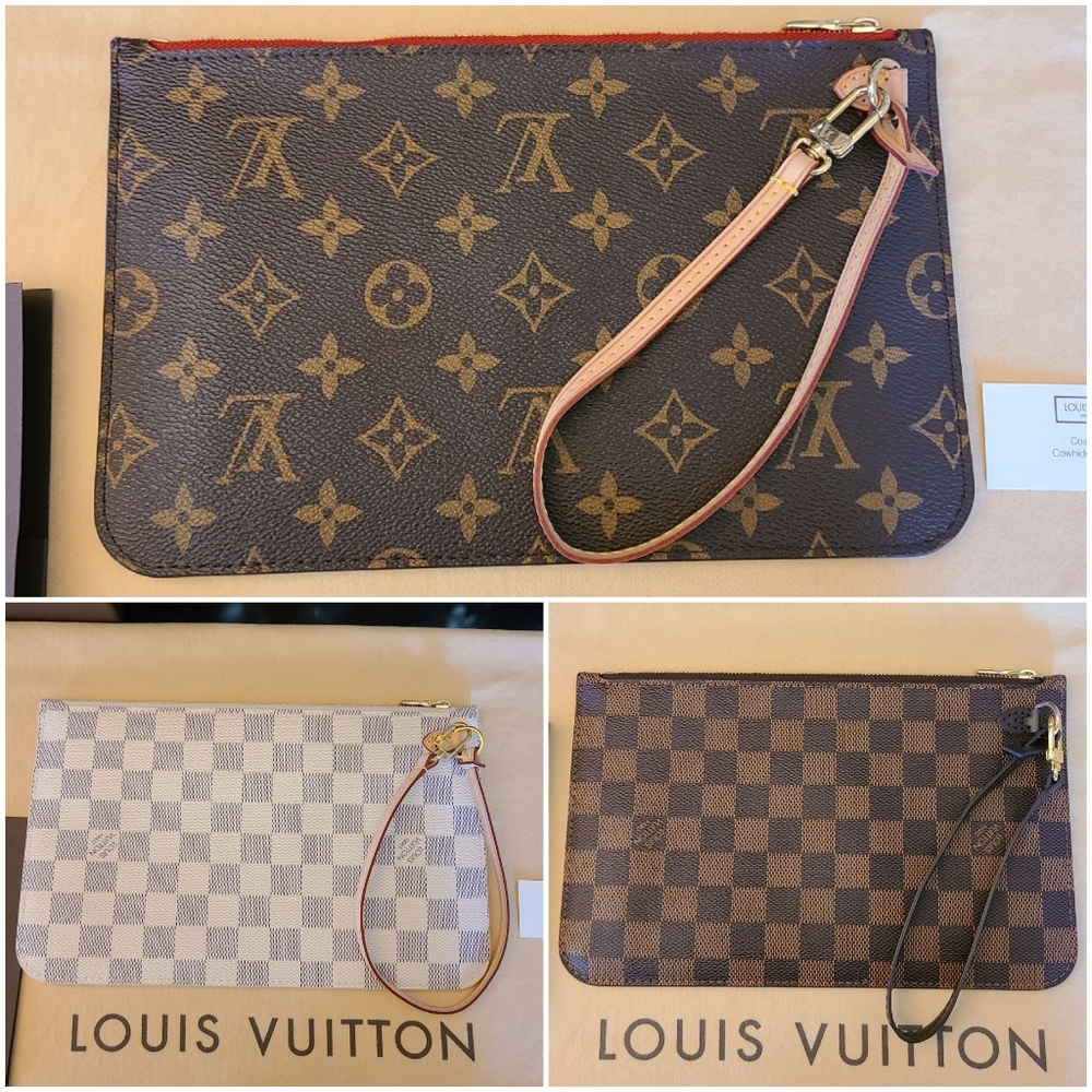 💖3 BUNDLE💖✅ Louis Vuitton Wristlet clutch pouch
